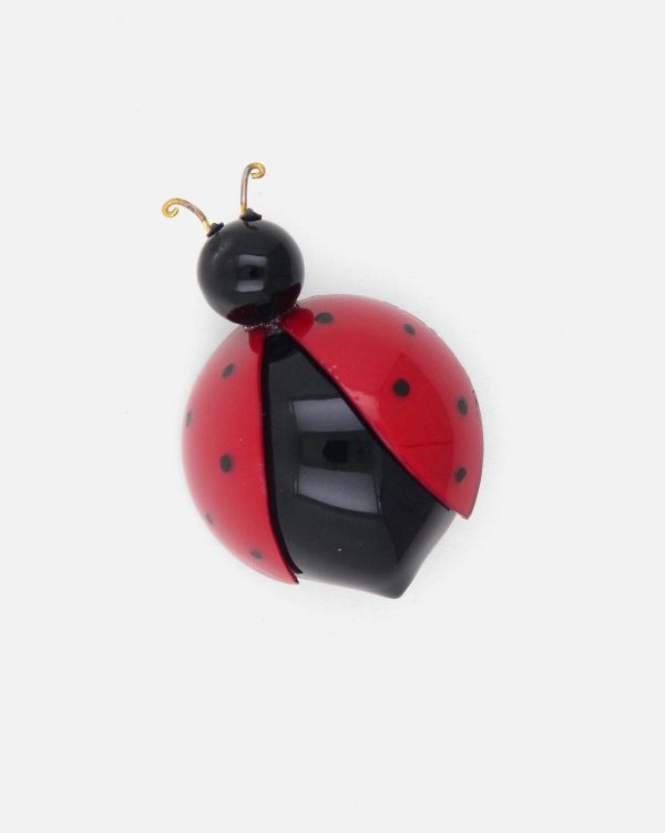 Broche bijou fantaisie Coccinelle Belle – 3 tailles - Vins Rouges Harmonieux pour Chaque Occasion