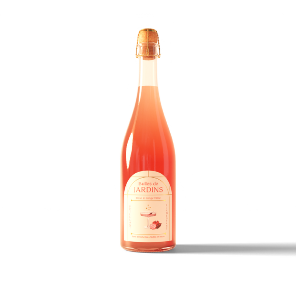 Bulles de Jardins Rose & Gingembre - Vins Rouges Harmonieux pour Chaque Occasion