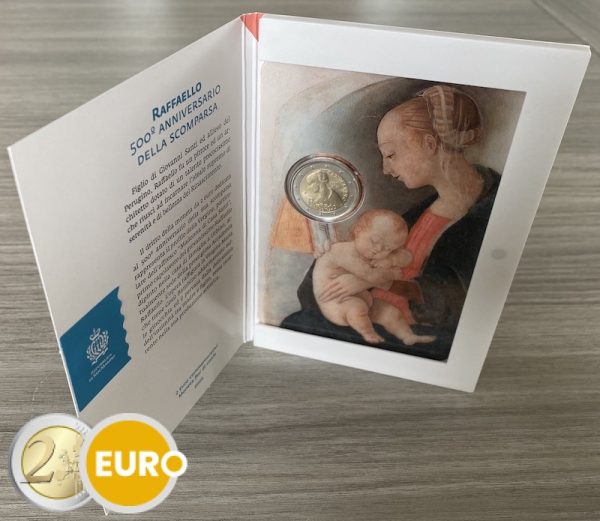 2 euro San Marino 2020 – Raffaello BU FDC - Vins Rouges Harmonieux pour Chaque Occasion