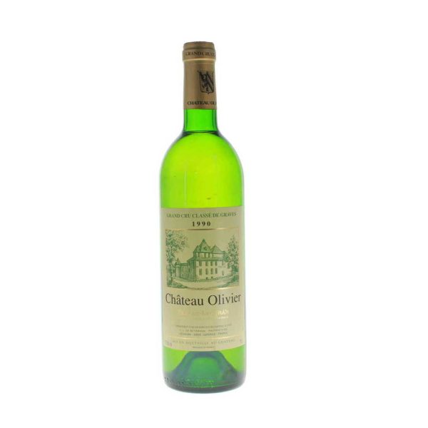 1990 Chateau Olivier, Blanc Cru Classe, Pessac-Leognan 1x75cl - Vins Rouges Harmonieux pour Chaque Occasion