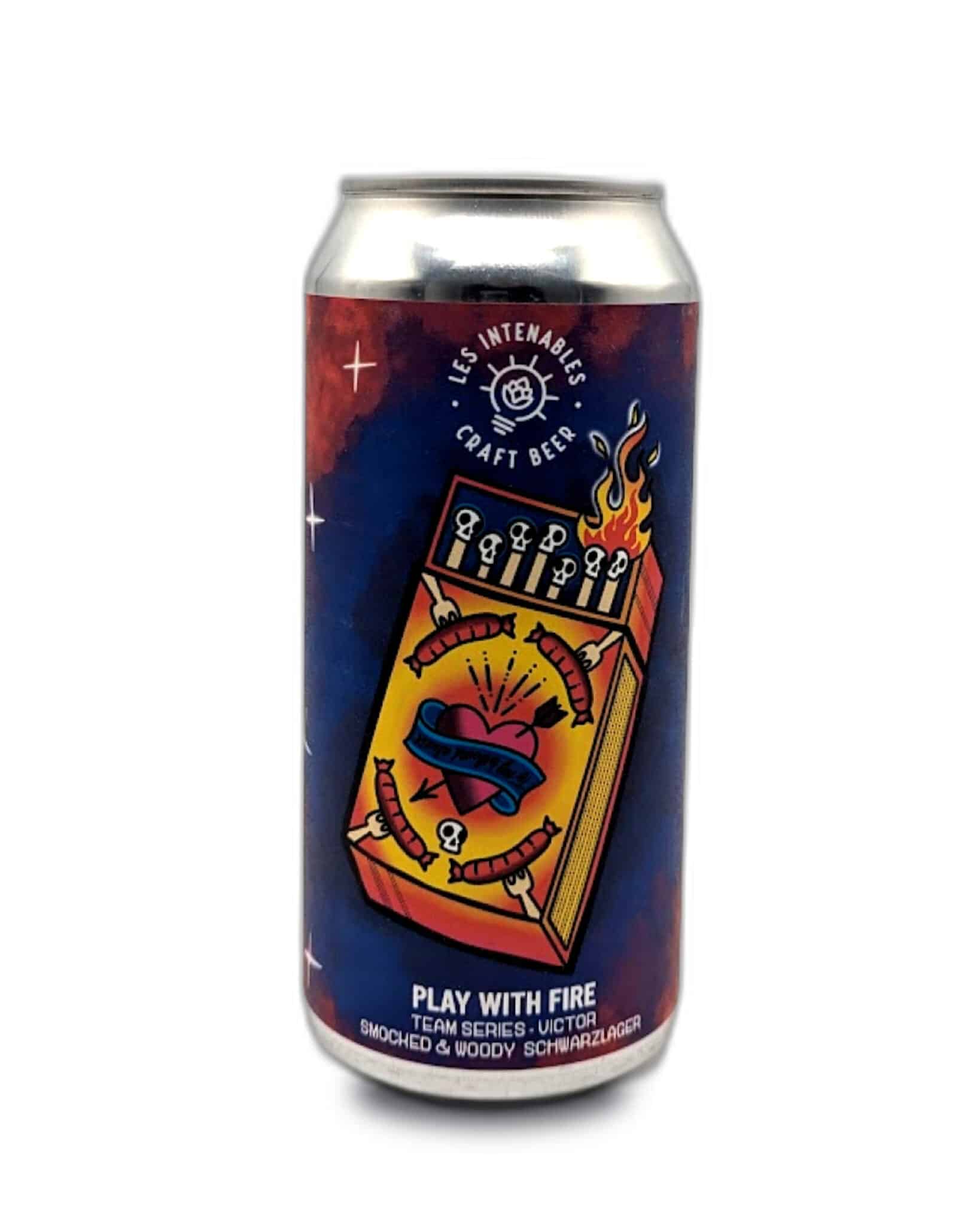 Bière Les Intenables - Play With Fire - Smoked and Woody Schwarzlag - 44cl - CAN - Vins Rouges Harmonieux pour Chaque Occasion Bière Les Intenables - Play With Fire - Smoked and Woody Schwarzlag - 44cl - CAN - Vins Rouges Harmonieux pour Chaque Occasion