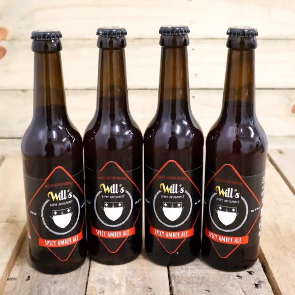Bière ambrée épicée / 33cl x4 - Vins Rouges Harmonieux pour Chaque Occasion Bière ambrée épicée / 33cl x4 - Vins Rouges Harmonieux pour Chaque Occasion