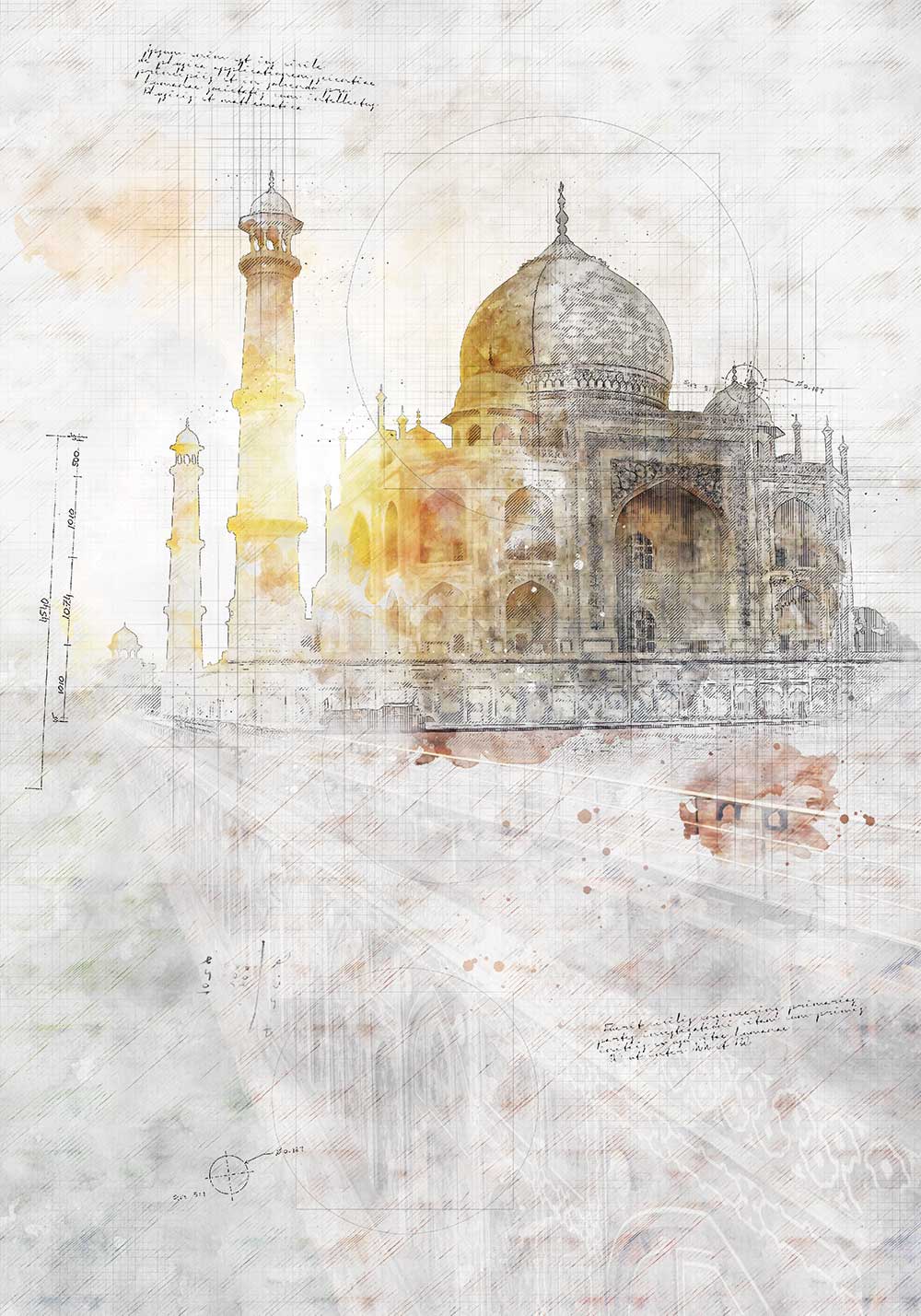 Affiche Taj Mahal – Poster Monument - Vins Rouges Harmonieux pour Chaque Occasion Affiche Taj Mahal – Poster Monument - Vins Rouges Harmonieux pour Chaque Occasion