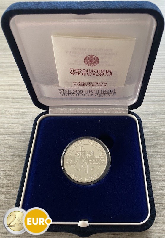 5 euro Vaticaan 2022 – Anima Mundi BE Proof Zilver - Vins Rouges Harmonieux pour Chaque Occasion 5 euro Vaticaan 2022 – Anima Mundi BE Proof Zilver - Vins Rouges Harmonieux pour Chaque Occasion