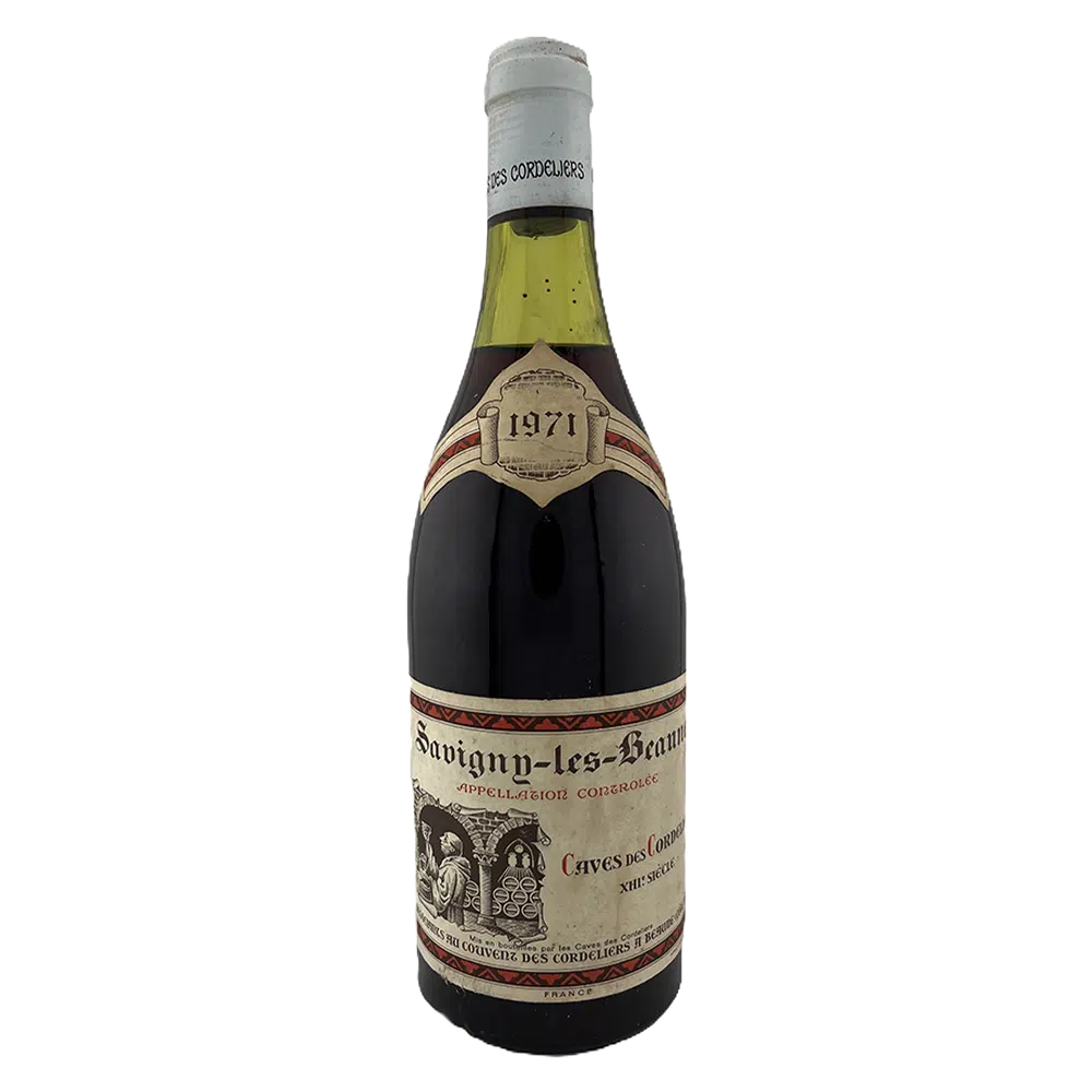 1971 Vin de Bourgogne : SAVIGNY LES BEAUNE – Caves des Cordeliers - Vins Rouges Harmonieux pour Chaque Occasion 1971 Vin de Bourgogne : SAVIGNY LES BEAUNE – Caves des Cordeliers - Vins Rouges Harmonieux pour Chaque Occasion