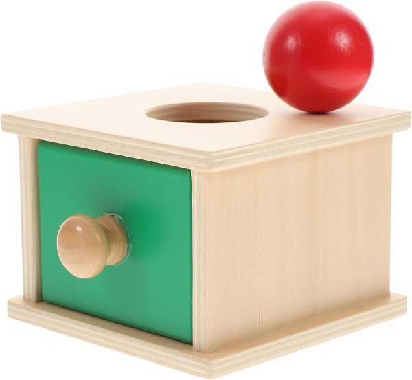 Boîte de permanence Montessori en bois pour apprentissage et développement enfant - Vins Rouges Harmonieux pour Chaque Occasion