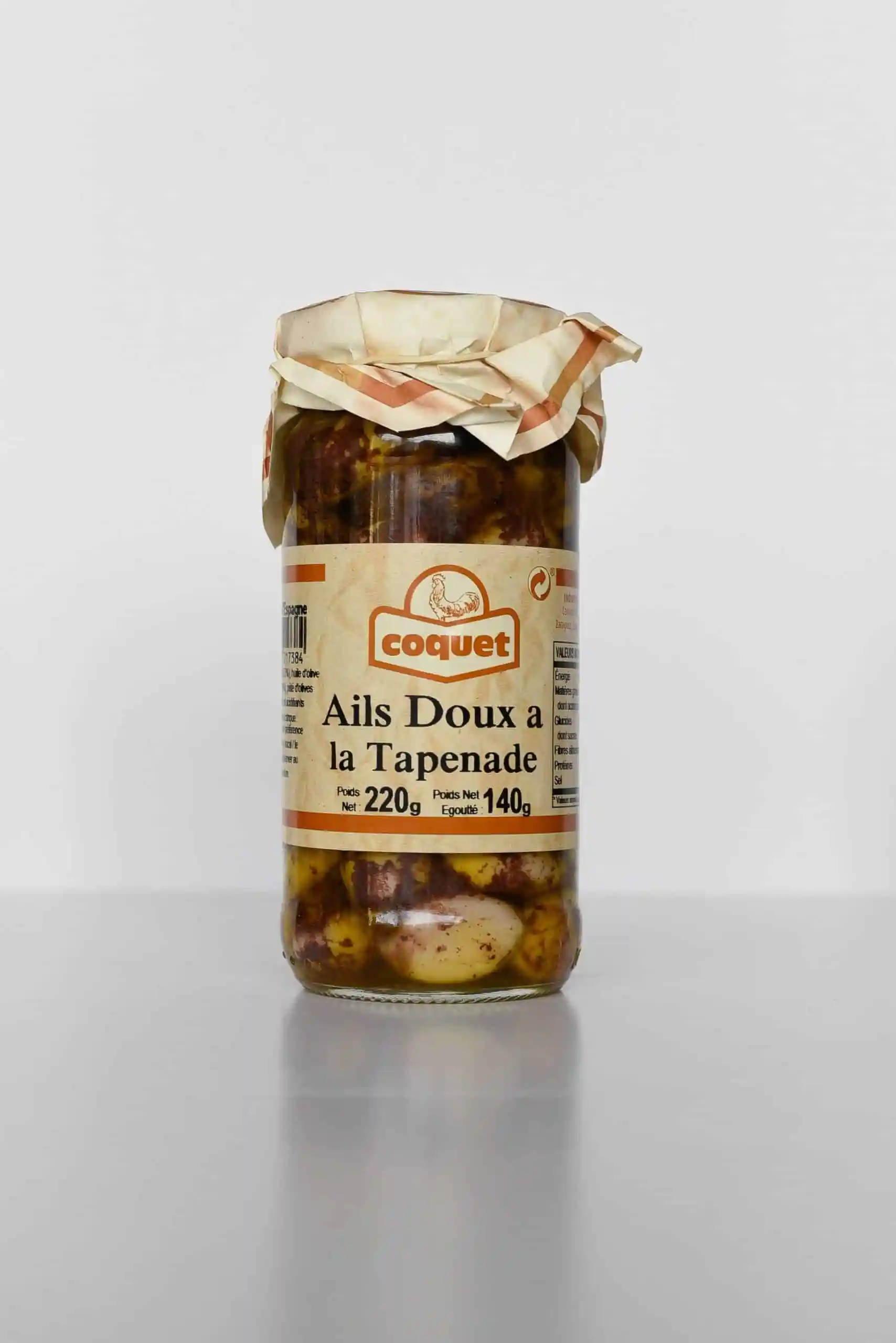 Ails Doux à la Tapenade (220g) - Vins Rouges Harmonieux pour Chaque Occasion Ails Doux à la Tapenade (220g) - Vins Rouges Harmonieux pour Chaque Occasion