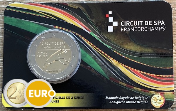 2 euros Bélgica 2025 – Spa-Francorchamps BU FDC Coincard FR - Vins Rouges Harmonieux pour Chaque Occasion 2 euros Bélgica 2025 – Spa-Francorchamps BU FDC Coincard FR - Vins Rouges Harmonieux pour Chaque Occasion