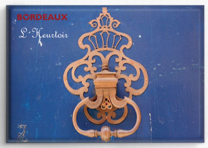 Bordeaux aimant/magnet BORDEAUX – L´Heurtoir - Vins Rouges Harmonieux pour Chaque Occasion Bordeaux aimant/magnet BORDEAUX – L´Heurtoir - Vins Rouges Harmonieux pour Chaque Occasion