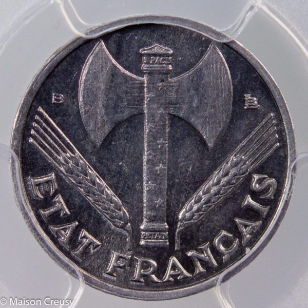 50 centimes francisque 1943 B PCGS MS65 - Vins Rouges Harmonieux pour Chaque Occasion
