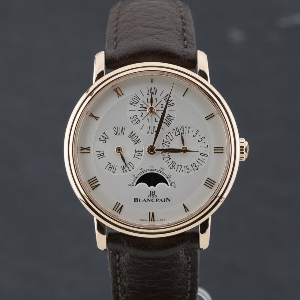 Blancpain Villeret Perpetual Calendar 6057-3642-55B - Vins Rouges Harmonieux pour Chaque Occasion Blancpain Villeret Perpetual Calendar 6057-3642-55B - Vins Rouges Harmonieux pour Chaque Occasion