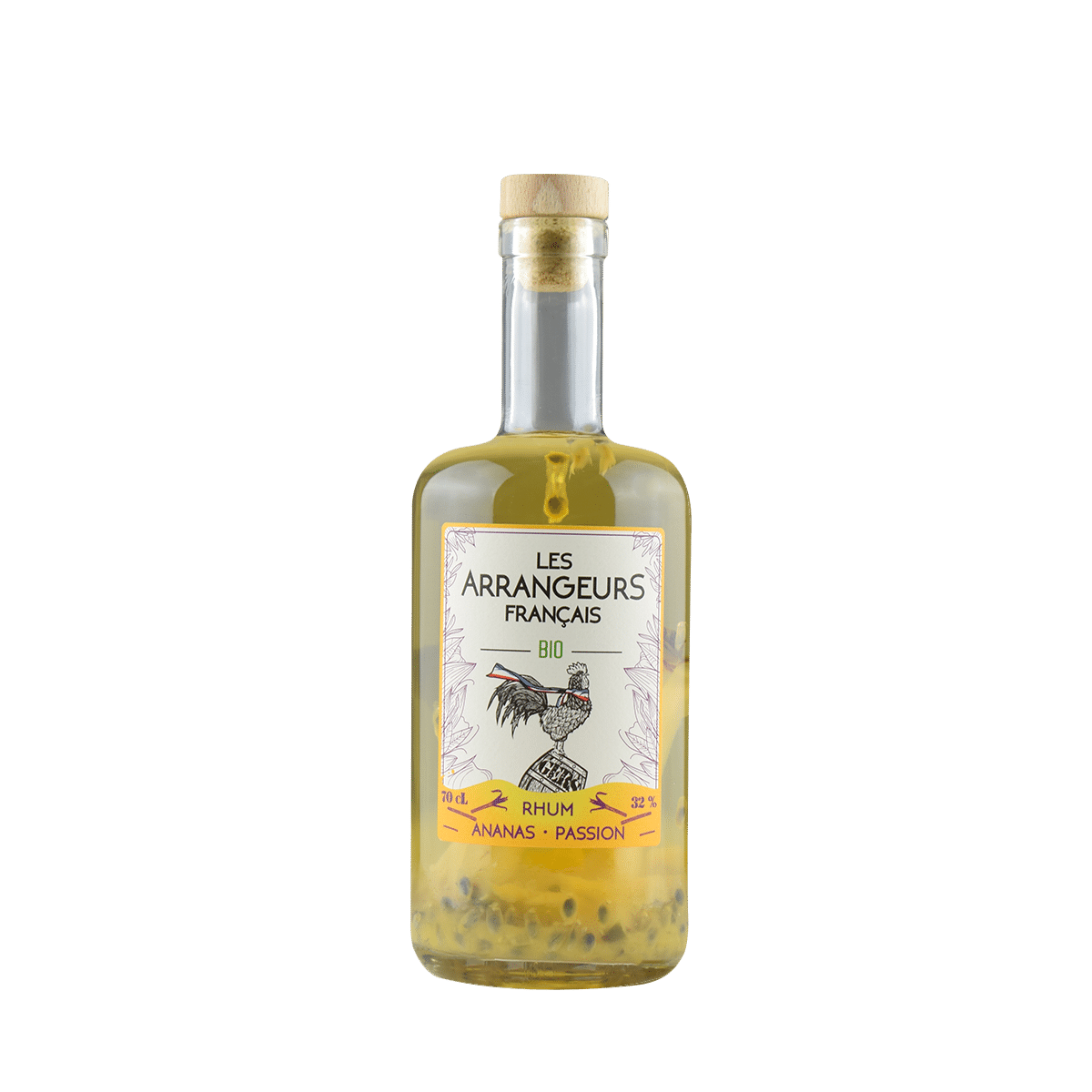 Arrangé Bio à base de Rhum : Ananas – Passion - Vins Rouges Harmonieux pour Chaque Occasion Arrangé Bio à base de Rhum : Ananas – Passion - Vins Rouges Harmonieux pour Chaque Occasion