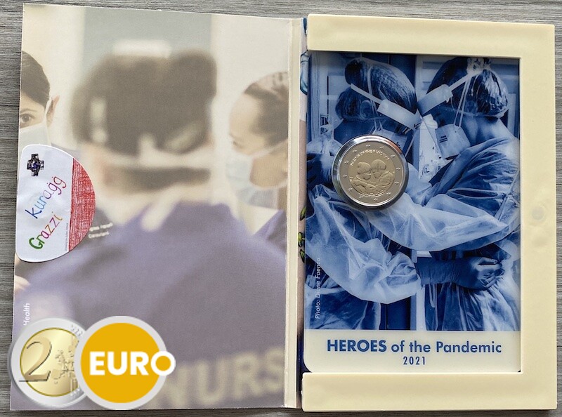 2 euro Malta 2021 – Helden van de pandemie BU FDC coincard muntstempel MdP - Vins Rouges Harmonieux pour Chaque Occasion 2 euro Malta 2021 – Helden van de pandemie BU FDC coincard muntstempel MdP - Vins Rouges Harmonieux pour Chaque Occasion