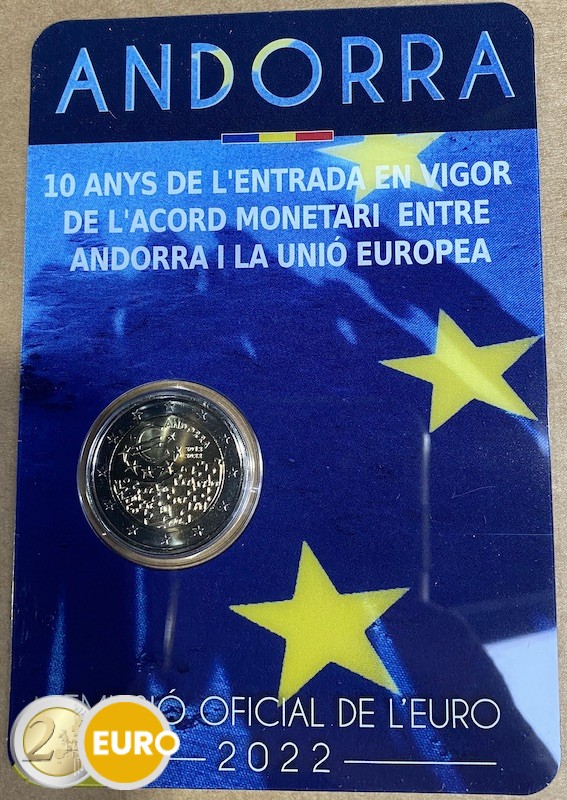 2 euro Andorra 2022 – Monetary Agreement EU BU FDC Coincard - Vins Rouges Harmonieux pour Chaque Occasion 2 euro Andorra 2022 – Monetary Agreement EU BU FDC Coincard - Vins Rouges Harmonieux pour Chaque Occasion