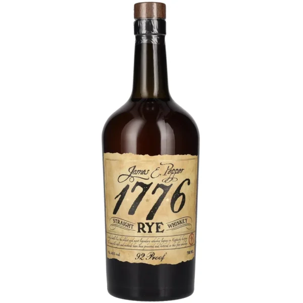 1776 James E. Pepper Straight Rye - Vins Rouges Harmonieux pour Chaque Occasion