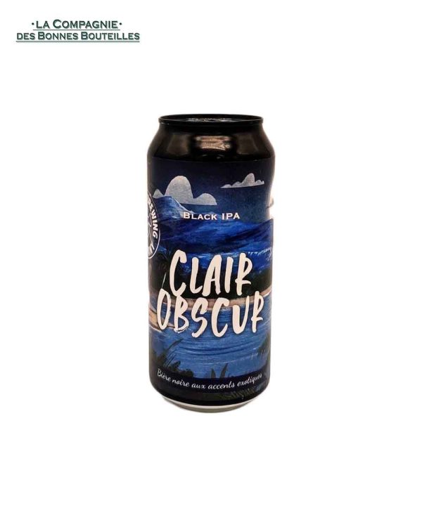 Bière Piggy brewing - Clair Obscur - Black IPA - 44cl - Vins Rouges Harmonieux pour Chaque Occasion