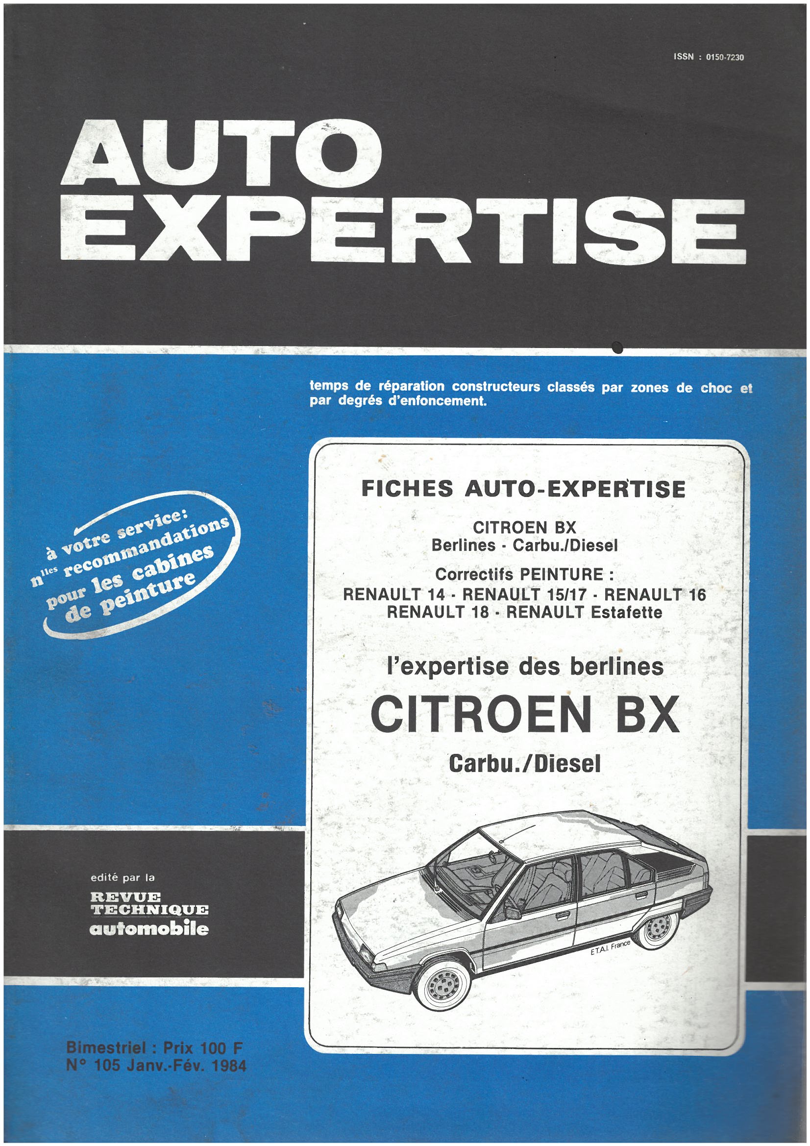 Auto Expertise N°105 – Janvier/Février 1984 - Vins Rouges Harmonieux pour Chaque Occasion Auto Expertise N°105 – Janvier/Février 1984 - Vins Rouges Harmonieux pour Chaque Occasion