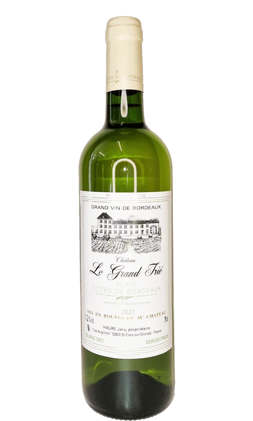 Blaye Côtes de Bordeaux (blanc) / Château Le Grand Trié - Vins Rouges Harmonieux pour Chaque Occasion Blaye Côtes de Bordeaux (blanc) / Château Le Grand Trié - Vins Rouges Harmonieux pour Chaque Occasion