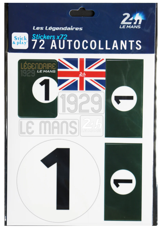 24H LEGENDE – Pochette de 5 planches d’autocollants repositionnables – 1929 - Vins Rouges Harmonieux pour Chaque Occasion 24H LEGENDE – Pochette de 5 planches d’autocollants repositionnables – 1929 - Vins Rouges Harmonieux pour Chaque Occasion