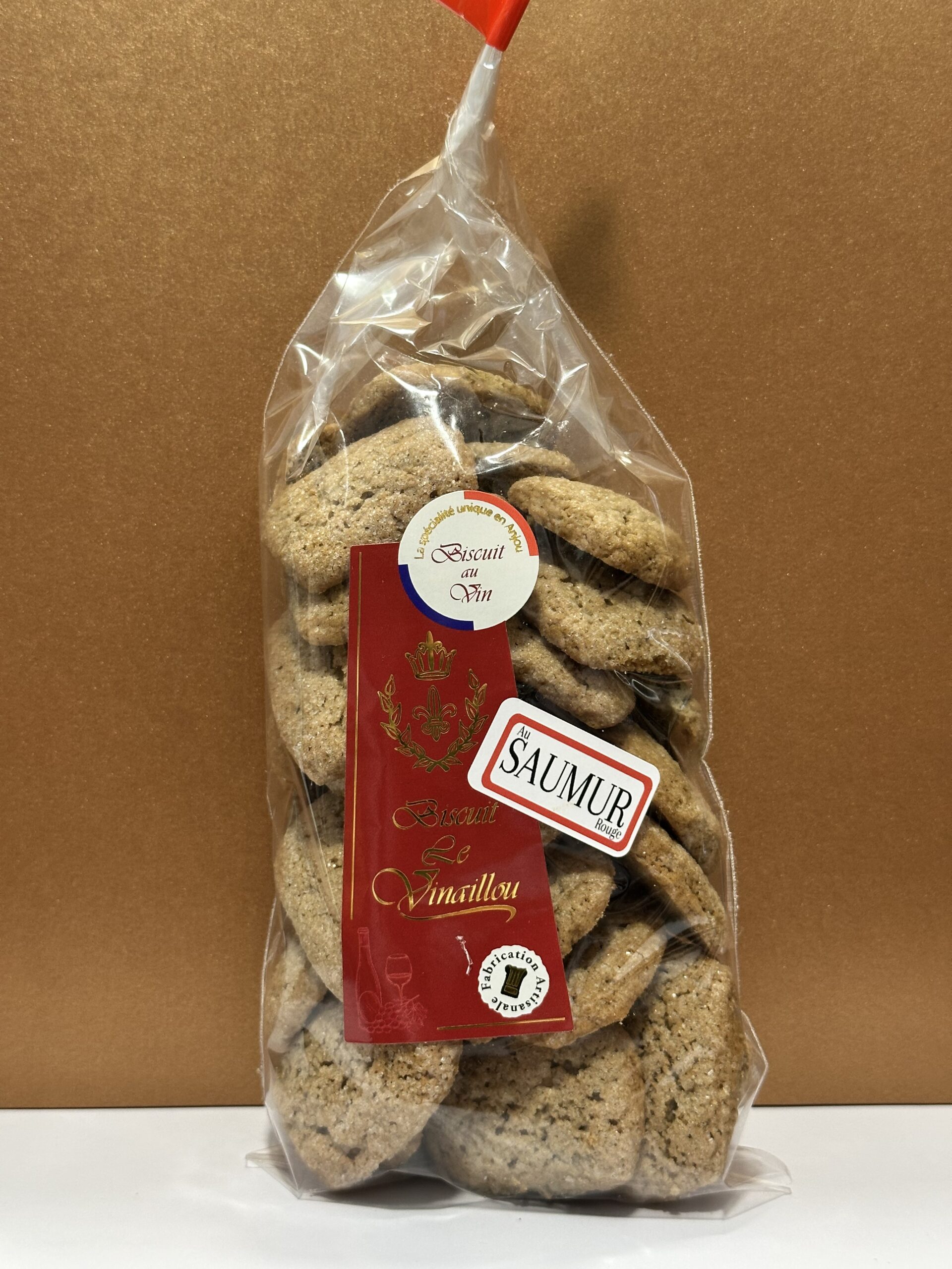 Biscuits au Saumur rouge “Le Vinaillou” (250gr) - Vins Rouges Harmonieux pour Chaque Occasion Biscuits au Saumur rouge “Le Vinaillou” (250gr) - Vins Rouges Harmonieux pour Chaque Occasion