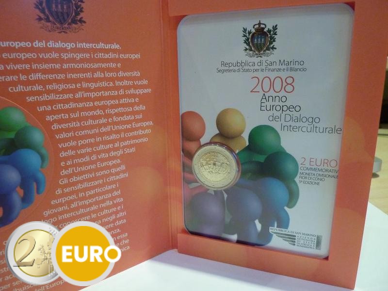 2 euro San Marino 2008 – Intercultural Dialogue BU FDC - Vins Rouges Harmonieux pour Chaque Occasion 2 euro San Marino 2008 – Intercultural Dialogue BU FDC - Vins Rouges Harmonieux pour Chaque Occasion