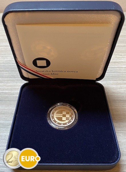 2 euros Croatie 2023 – Introduction de l’euro BE Proof - Vins Rouges Harmonieux pour Chaque Occasion