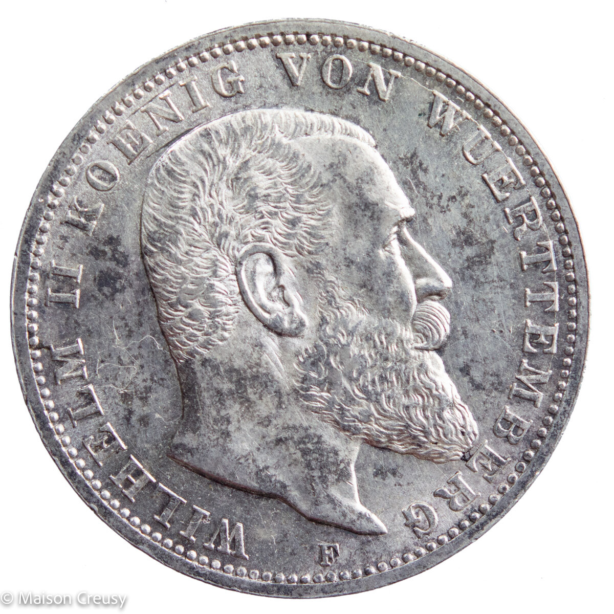 Allemagne Wurtemberg 3 mark 1911 F - Vins Rouges Harmonieux pour Chaque Occasion Allemagne Wurtemberg 3 mark 1911 F - Vins Rouges Harmonieux pour Chaque Occasion