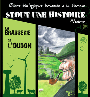 Brasserie de l’Oudon Stout 33 cl - Vins Rouges Harmonieux pour Chaque Occasion