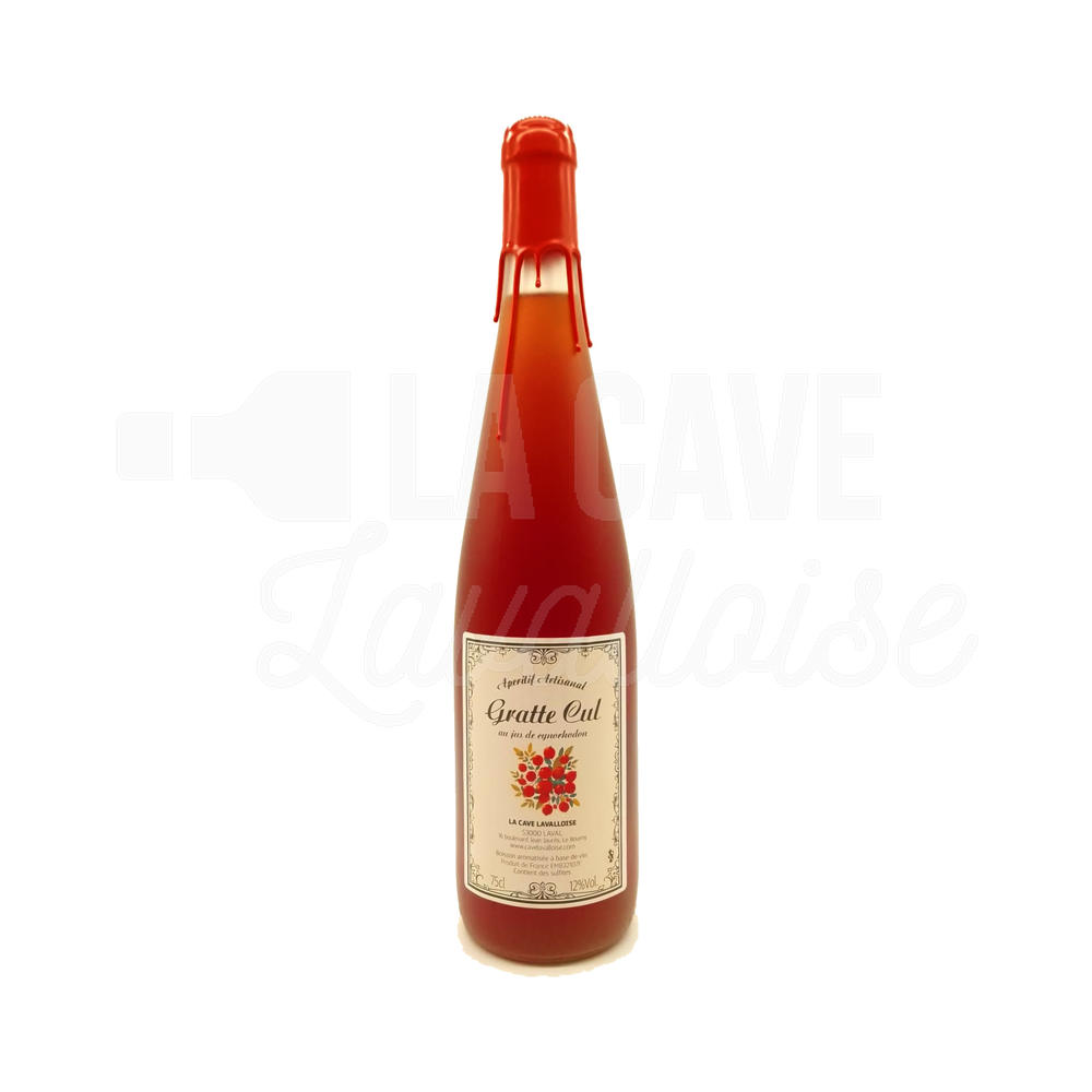 Apéritif Gratte-Cul – Au jus de Cynorhodon 12° – 75cl - Vins Rouges Harmonieux pour Chaque Occasion Apéritif Gratte-Cul – Au jus de Cynorhodon 12° – 75cl - Vins Rouges Harmonieux pour Chaque Occasion