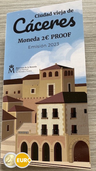 2 euros España 2023 – Casco antiguo de Cáceres BE Proof - Vins Rouges Harmonieux pour Chaque Occasion 2 euros España 2023 – Casco antiguo de Cáceres BE Proof - Vins Rouges Harmonieux pour Chaque Occasion